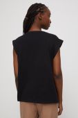 Бавовняна футболка Medicine жіноча колір чорний (3236364)