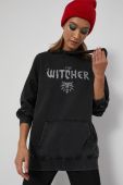Medicine - Бавовняна кофта Witcher колір чорний