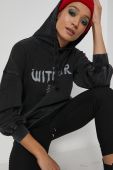 Medicine - Бавовняна кофта Witcher колір чорний