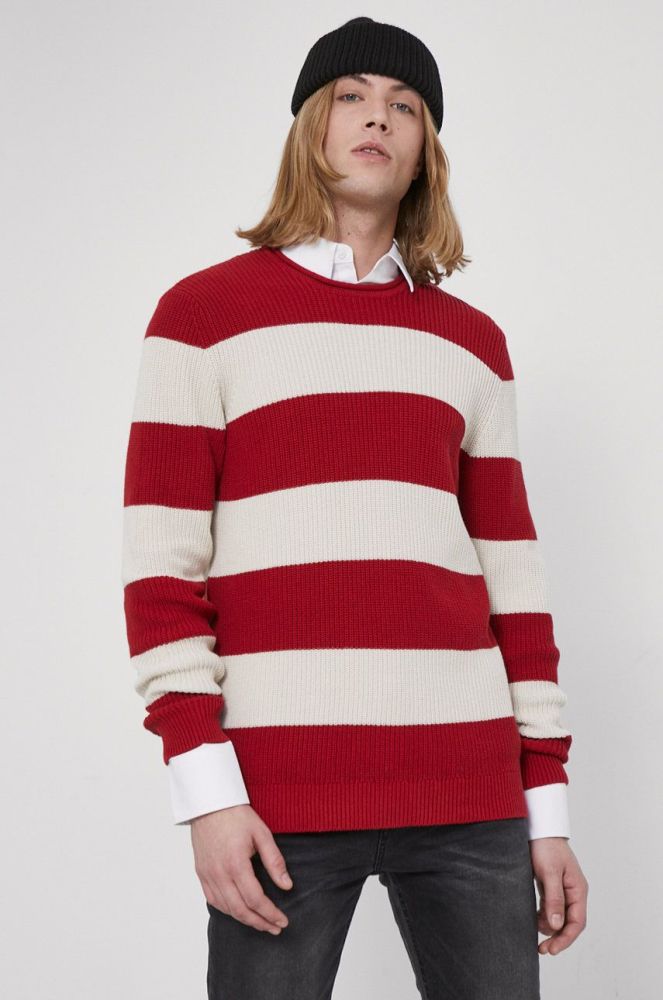 Medicine - Бавовняний светер Preppy колір червоний