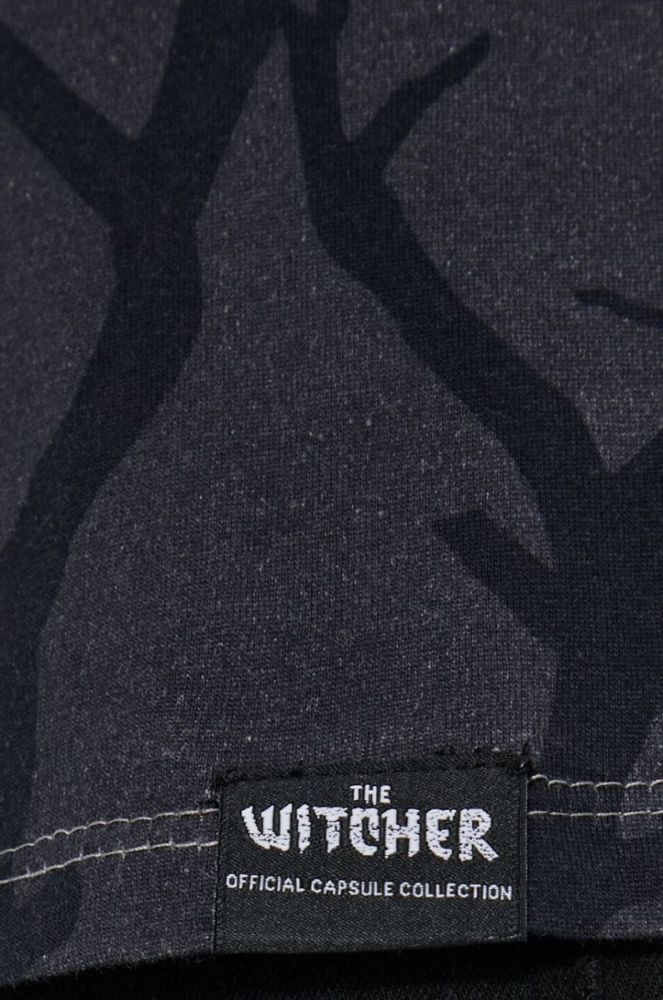 Medicine - Бавовняна футболка Witcher колір сірий (1963495) фото 7