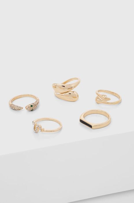 Персні Medicine колір золотий (2430361)