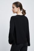 Блузка Medicine жіноча колір чорний однотонна (2667262)