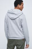 Кофта Medicine чоловіча колір сірий однотонна