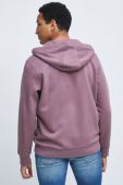 Кофта Medicine чоловіча колір фіолетовий однотонна