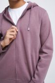 Кофта Medicine чоловіча колір фіолетовий однотонна
