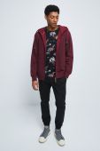 Кофта Medicine чоловіча колір бордовий візерунок