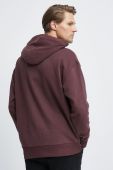 Кофта Medicine чоловіча колір бордовий однотонна
