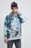 Бавовняна кофта Medicine чоловіча з капюшоном візерунок колір барвистий