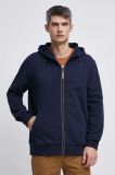Бавовняна кофта Medicine чоловіча колір синій з капюшоном однотонна (2827669)