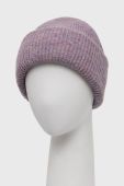 Шапка з домішкою вовни Medicine колір рожевий з товстого трикотажу (2768207)