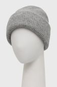 Шапка з домішкою вовни Medicine колір сірий з товстого трикотажу (2768208)