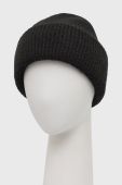 Шапка з домішкою вовни Medicine колір чорний з товстого трикотажу (2768205)