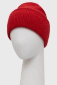 Шапка з домішкою вовни Medicine колір червоний