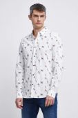 Сорочка Medicine чоловіча колір білий slim класичний комір (2810564)
