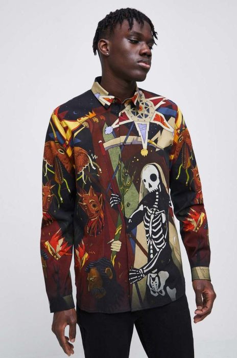 Сорочка Medicine чоловіча regular класичний комір колір барвистий (2853883)