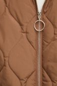 Пальто Medicine жіноче колір коричневий зимовий oversize
