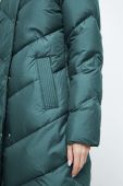 Пухове пальто Medicine колір бірюзовий зимове