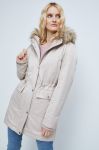 Парка Medicine жіноча колір бежевий зимовий Парка Medicine жіноча колір бежевий зимовий