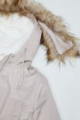 Парка Medicine жіноча колір бежевий зимовий
