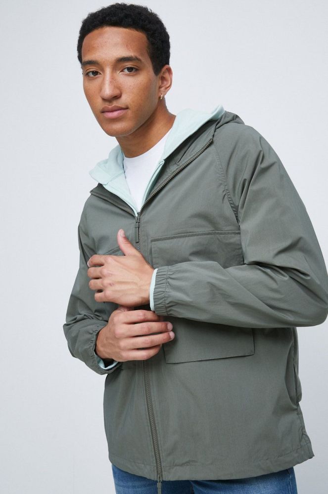Куртка Medicine чоловіча колір зелений перехідна (2505793)