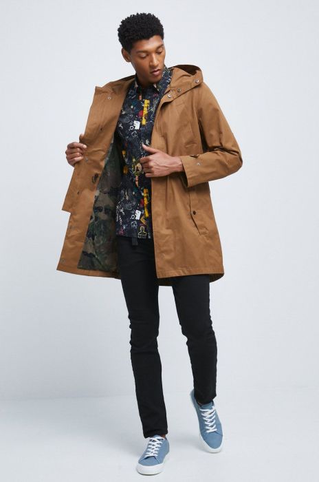 Куртка Medicine чоловіча колір коричневий перехідна (2573737)