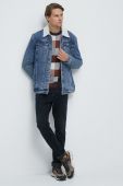Джинсова куртка Medicine чоловіча зимова колір блакитний