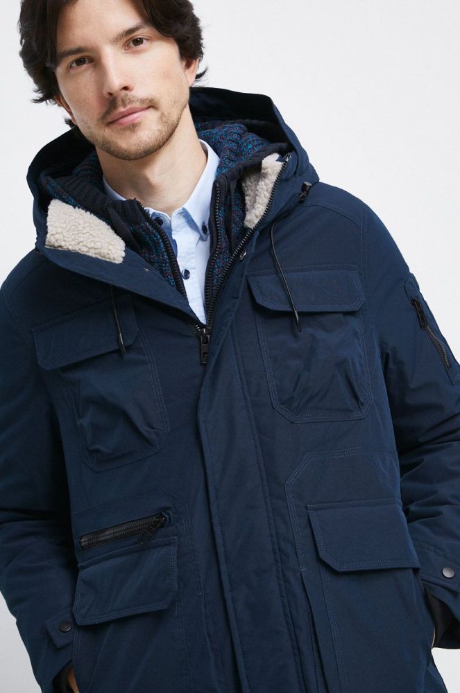 Куртка Medicine чоловіча колір синій зимова (2722396)