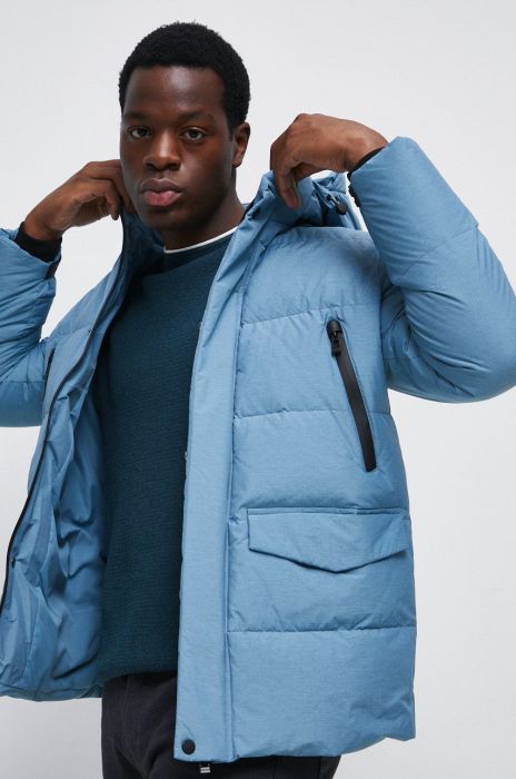Пухова куртка Medicine чоловіча зимова колір блакитний