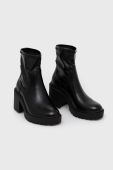 Черевики Medicine колір чорний каблук блок (2489087)