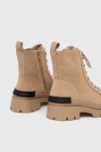 Замшеві черевики Medicine колір бежевий на платформі злегка утеплена (2581554)