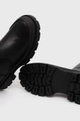 Чоботи Medicine колір чорний на плоскому ходу злегка утеплена