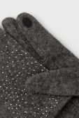 Вовняні рукавички Medicine жіночі колір сірий (2799678)
