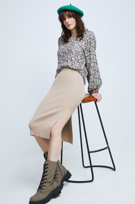 Спідниця Medicine колір бежевий midi пряма (2753272) Спідниця Medicine колір бежевий midi пряма (2753272)