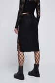 Спідниця Medicine колір чорний midi олівець (2865951)