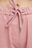 Штани Medicine жіночі колір рожевий пряме висока посадка (2498766)
