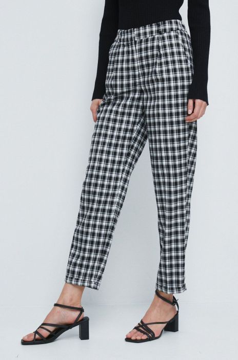 Штани Medicine жіночі пряме висока посадка колір барвистий (2498804)