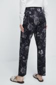 Спортивні штани Medicine жіночі колір чорний візерунок (2663743)