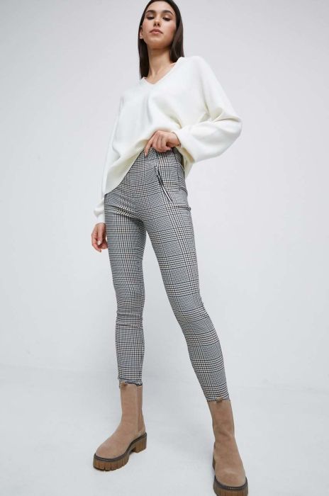 Штани Medicine жіночі облягаючі висока посадка колір барвистий