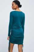 Сукня Medicine колір зелений mini облягаюча (2591175)
