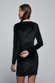 Сукня Medicine колір чорний mini облягаюча (2806653)