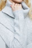 Светр з домішкою вовни Medicine жіночий колір сірий гольф (2718954)