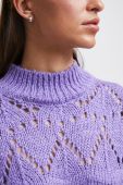 Светр Medicine жіночий колір фіолетовий півгольф (2819885)