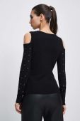 Светр Medicine жіночий колір чорний легкий (2874742)