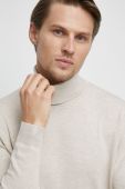 Светр Medicine чоловічий колір бежевий легкий гольф (2649712)