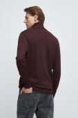 Светр Medicine чоловічий колір бордовий легкий гольф (2649934)