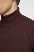 Светр Medicine чоловічий колір бордовий легкий гольф (2649934)