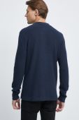 Бавовняний светер Medicine чоловічий колір синій