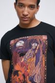 Бавовняна футболка Medicine колір чорний з принтом (2534078)
