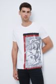 Бавовняна футболка Medicine колір білий з принтом (2530868)